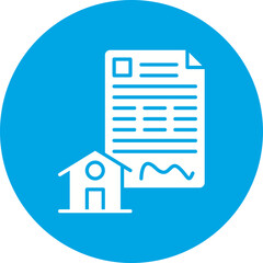 Mortgage Loan icon single vector illustration