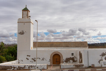 architecture of the beautiful city of Essaouira in west Morocco