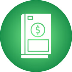 Book Keeping icon single vector illustration