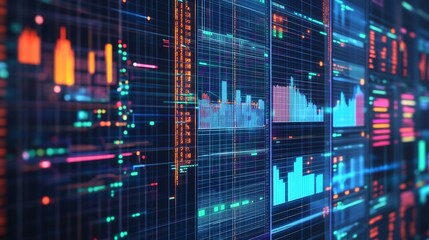 Dashboards visualized tracking system performance in realtime with dynamic metrics and monitoring tools for proactive management