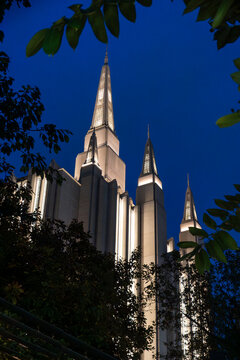 In front of The LDS Bangkok temple