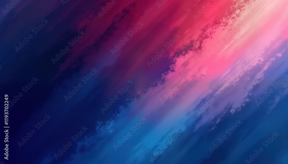 Poster abstract banner design with dynamic blue maroon, indigo color gradation. modern, minimalist style su