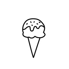 ice cream outline