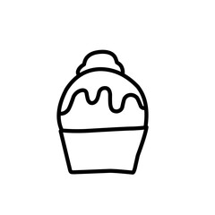 ice cream outline