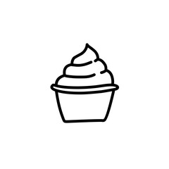ice cream outline