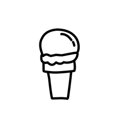 ice cream outline