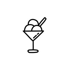 ice cream outline