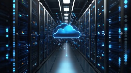 Data Centers With Endless Rows Of Servers