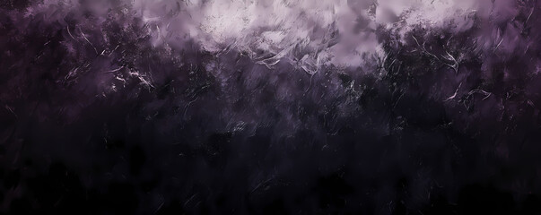 Obraz premium Abstract purple and black gradient background with a grainy texture, providing ample copy space for text