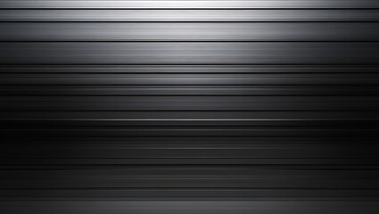 Obraz premium Elegant Metallic Texture with Polished Horizontal Lines and Gradient Light Reflection.