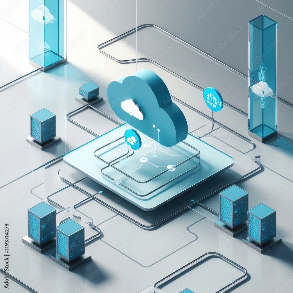 Aufkleber cloud computing infrastructure management