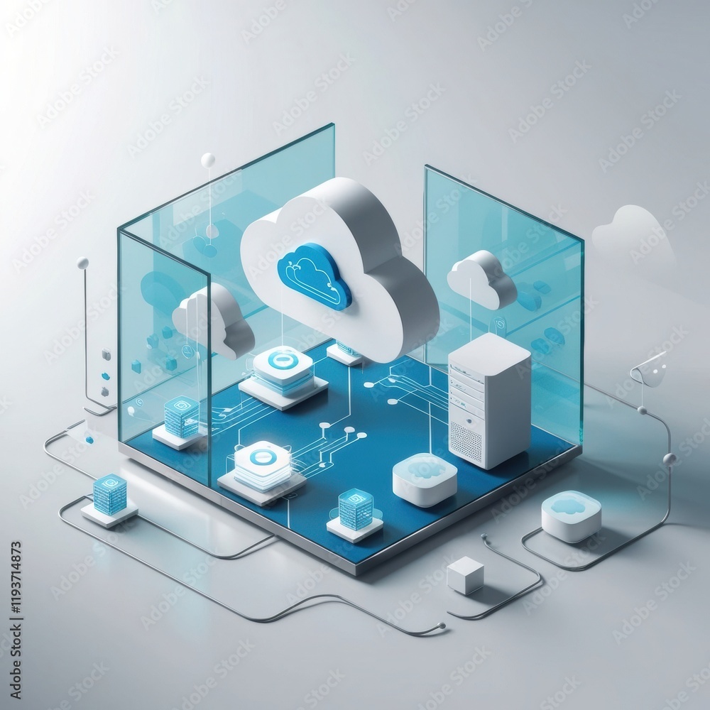 Poster Cloud Computing Infrastructure: A Comprehensive Overview of Servers and Data Storage