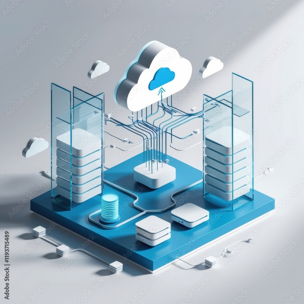 Poster Cloud Computing Infrastructure: A Comprehensive Overview of Its Key Features and Benefits