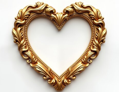 フォトフレーム Vintage heart photo flame Vintage Photo Frame