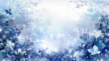 blue flowers