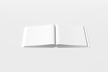 Square Hardcover Book mockup