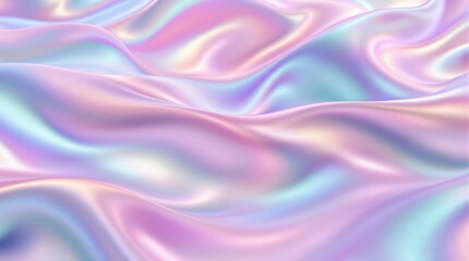 Fototapeta premium Iridescent fabric background