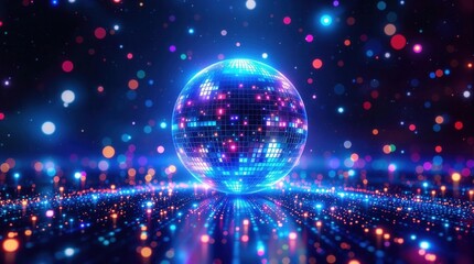 Digital disco ball