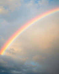 rainbow in the sky