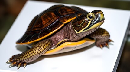 Obraz premium turtle isolated on white