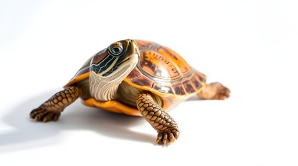 Fototapeta premium turtle isolated on white