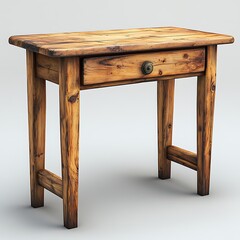 Realistic portrayal sophisticated vintage-style pembroke table design picture