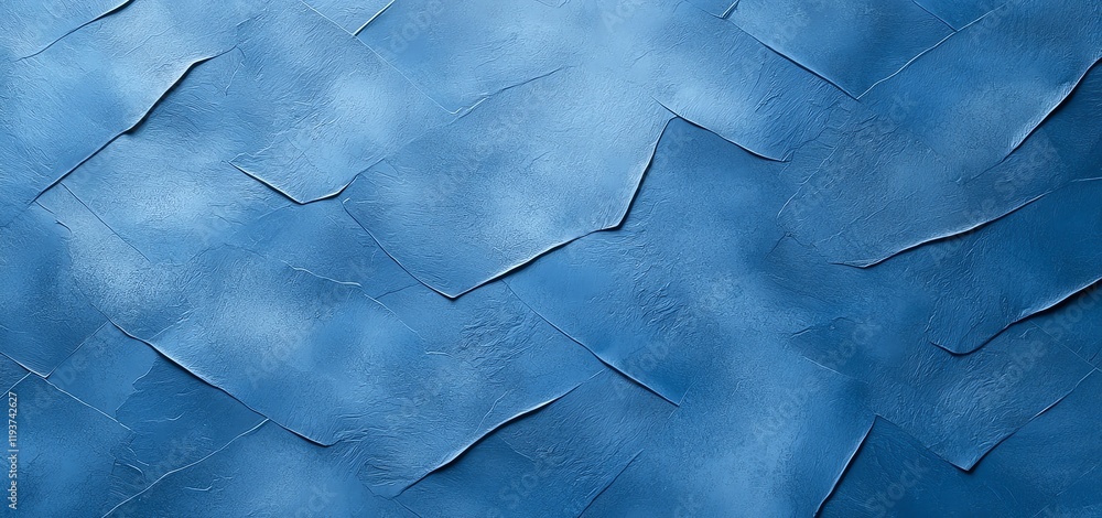Aufkleber a textured blue background featuring layered, wavy shapes. the smooth appearance creates a calming e