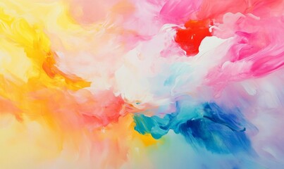 Fototapeta premium A medley of bright and pastel shades merge into a mesmerizing blur, vibrant colors, colorful blur