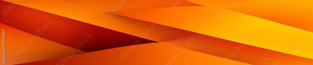 Aufkleber a vibrant and dynamic abstract background featuring layered waves of orange and yellow hues, perfect