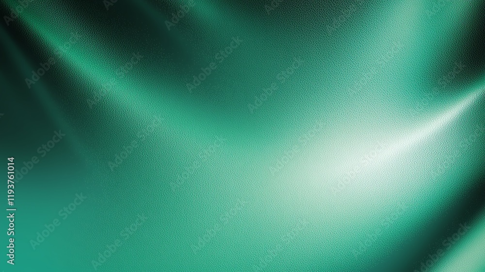 Poster a smooth, flowing texture in various shades of teal and green, perfect for use as a background in de