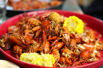 Crawfish with Corn