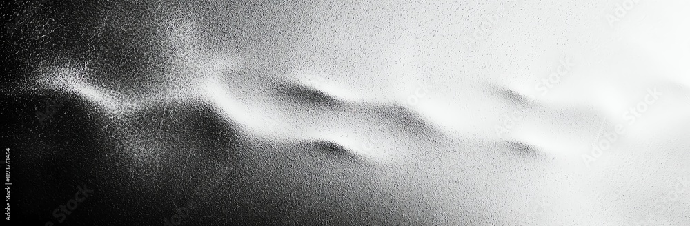 Poster a minimalist monochrome abstract image featuring fluid shapes and textures