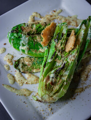 grilled romaine