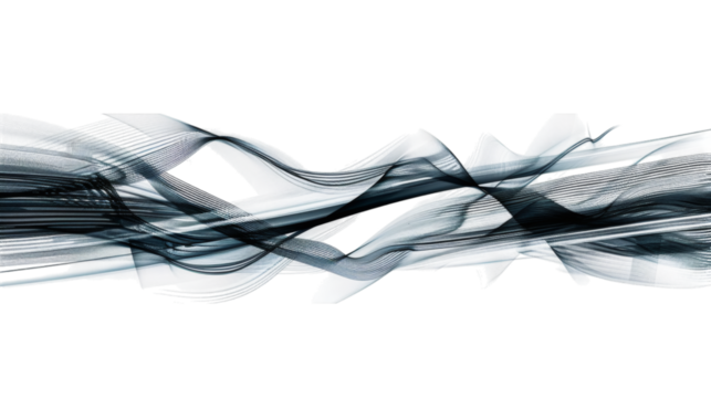 An abstract digital background for technological processes and AI, isolated on white background