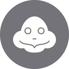 Turtle Face icon single vector illustration