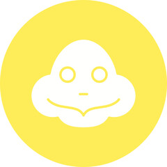 Turtle Face icon single vector illustration