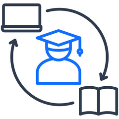 Blended Learning Icon