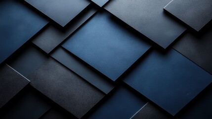 Abstract minimalist wallpaper with contemporary abstract shapes, perfect for banner templates with blue background and ample copy space. Ideal for modern design projects and creative layouts.