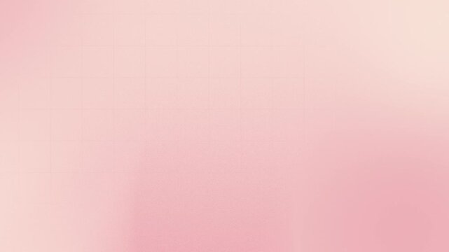 Seamless loop background with soft pink gradient texture, smooth transitions, and subtle grain in 4K.