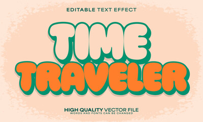 Retro classic text effect, editable text effect and vintage 3d font style bold shadow oldschool poster design