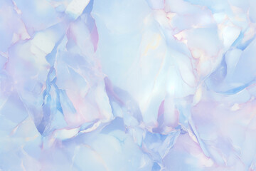 Abstract pastel marble background with soft colors and grainy texture. A soft pink, blue, and purple gradient with vibrant colors of abstract landscape. Minimalist design wallpaper or poster art.