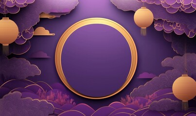 Traditional Chinese style festival celebration background wallpaper backdrop poster