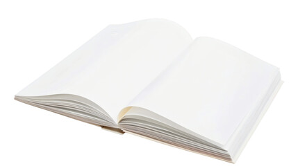 half-folded booklet, postcard, flyer, or brochure mockup template isolated on white background