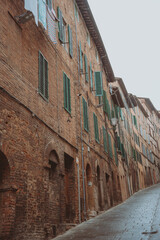 old street in the old town