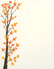 Fototapeta premium Autumn winter color 2009 textured banner set isolated. isolated with white highlights