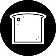 Sliced loaf of Bread icon single vector illustration