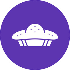 Pie icon single vector illustration
