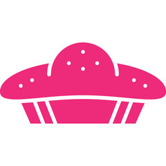 Pie icon single vector illustration