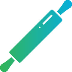Rolling Pin icon single vector illustration
