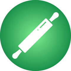 Rolling Pin icon single vector illustration